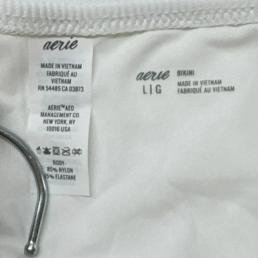 AERIE SWIMWEAR Women's Ribbed Bikini Bottom‎ Large    NWT